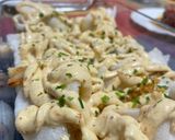 Foto del paso 3 de la receta: Gambas al ajillo con mayonesa de huevo frito
