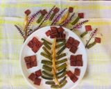 A picture of step 17 of Punjabi Methi & beetroot Flavoured Namakpare.