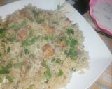 A picture of step 7 of Moti pulao.
