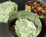 Foto del paso 3 de la receta: Fritters de calabacín y mozzarella