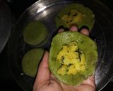 A picture of step 2 of Crispy palak kachori.