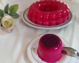 Foto langkah ke 7 dari resep Puding buah naga.