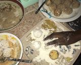 A picture of step 4 of Sweet potato balls.