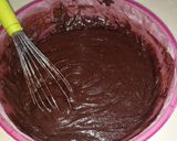 A picture of step 10 of Black forest cake without oven.