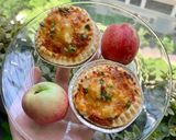 Hình bước làm 2 của món Bánh Trứng Cút Phô Mai Ngàn Lớp