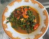 Foto langkah ke 3 dari resep Tumis Kangkung Terasi.