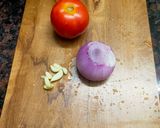 A picture of step 1 of Taro Leaves Subzi.