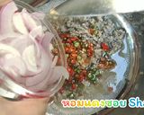รูปขั้นตอนการทำที่ 5 ของ ยำเต้าหู้ไข่