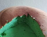 Foto langkah ke 9 dari resep Bolu Pandan aka Chiffon panggang teflon.