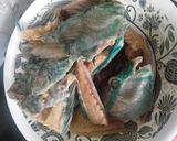Foto langkah ke 2 dari resep Saus Ikan Asin Manado Campur terong.