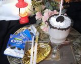 A picture of step 5 of Oreo creamy shake.