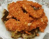 A picture of step 4 of Spicy Dorito Chicken Cutlets.