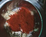 A picture of step 4 of Kathiyawadi Masala Khichdi.