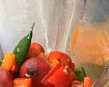 Une image de l'étape 4 de Gaspacho fraîcheur d’été 🍓🥑🧅🫑🧄🌶🍯.