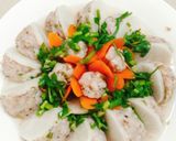 Hình bước làm 2 của món Canh cải hấp
