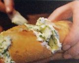 A picture of step 4 of Garlic French baguette .