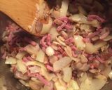 Une image de l'étape 7 de Risotto au chorizo et bacon.