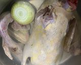 Hình bước làm 2 của món Miến và bún măng vịt