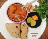 A picture of step 9 of LOTUS STEM CURRY 🍛 (Kamal kakdi curry).