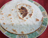 Foto del paso 1 de la receta: Fajitas de jamón, queso y lechuga