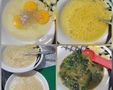 Foto langkah ke 2 dari resep Caramelized Onion & Spinach Frittata.