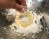 A picture of step 5 of Leftover Mashed Potato Croquettes with Cheese & Green Onions.