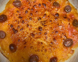 Foto del paso 5 de la receta: Pizza casera de Cabrales con pesto y nueces
