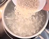 Hình bước làm 1 của món Dương Chi Cam Lộ (Chè xoài bột báng)