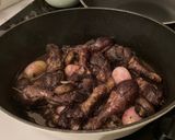 Foto del paso 14 de la receta: Coq au vin aux marrons (Pollo al vino con castañas)
