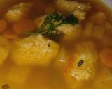 Grízgaluska leves recept fázis 4 fotója