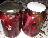 Foto del paso 3 de la receta: Encurtidos con pencas de remolacha