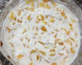 Foto del paso 20 de la receta: 🍰 Torta Chajá 🍑 Mega torta de durazno, crema, dulce de leche y merenguitos