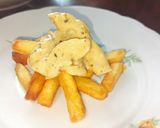Mustáros, tejfölös csirkemell recept fázis 5 fotója