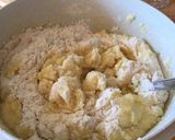 Aszaltszilvával töltött csirkemell krumplilángossal és almadzsemmel recept fázis 5 fotója
