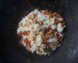 Foto langkah ke 5 dari resep Nasi Sambal Tempe Cobek.