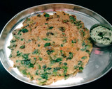 அசத்தலான முருங்கைக்கீரை அடை தோசை ரெசிபி ஸ்டேப் 4 புகைப்படம்