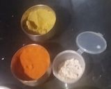 A picture of step 2 of Chana Chatpati.