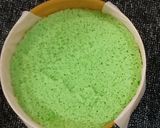 Foto langkah ke 8 dari resep Pandan Melaka Cheesecake Tanpa Terigu Part 2.