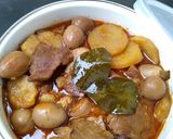 Foto langkah ke 5 dari resep Daging, telor puyuh plus kentang masak kecap😋.