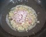 A picture of step 2 of Mushroom matar.