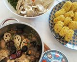 Hình bước làm 4 của món LẨU GÀ TIỀM ỚT HIỂM 🌶🌶🌶