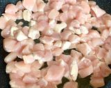 Cukkinis kukoricás csirkés tejszínes tészta recept fázis 2 fotója