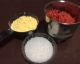 A picture of step 1 of Carrot custard halwa.