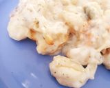 Une image de l'étape 8 de Gratin de Gnocchis saumon poireaux. # octobre.