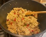 Foto del paso 3 de la receta: Quinoa con pimentón verde, rojo y tomates deshidratados #Stilepiretta