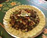 Une image de l'étape 12 de Salade de riz rouge au concombre, poivron orange et tomates Tiverta.