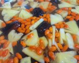 Hình bước làm 2 của món Cocktail thơm chà là