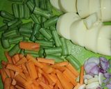 Foto langkah ke 1 dari resep Tumis Buncis Wortel Tofu.
