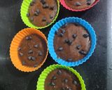 A picture of step 4 of Bourbon Biscuits Muffins (in Kadhai).