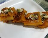 A picture of step 1 of Shahi piece.